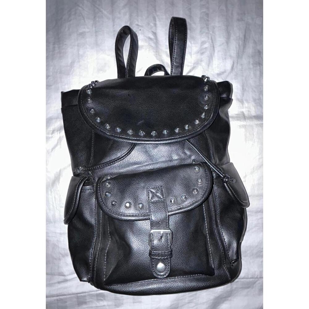 Stone Mountain Black Back Pack Purse